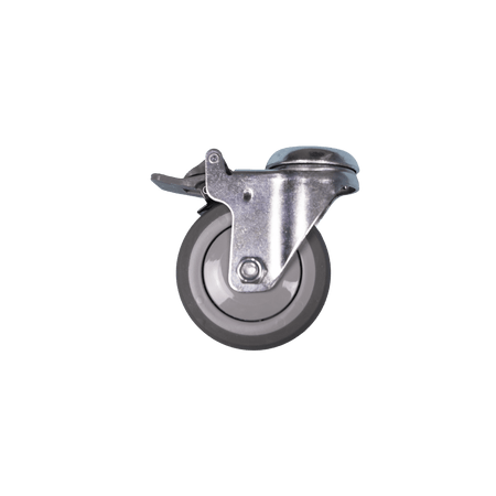 4" Rear Patient Lift Caster w/ Brake (PL182/PL228/PL273) (WP-PL228-003) - sold by Dansons Medical - Lift Casters manufactured by Bestcare