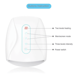 Dansons Electric Wireless Hand Acupoint Massager w/ Air Pressure and Heat Compression - sold by Dansons Medical -  manufactured by Dansons Medical