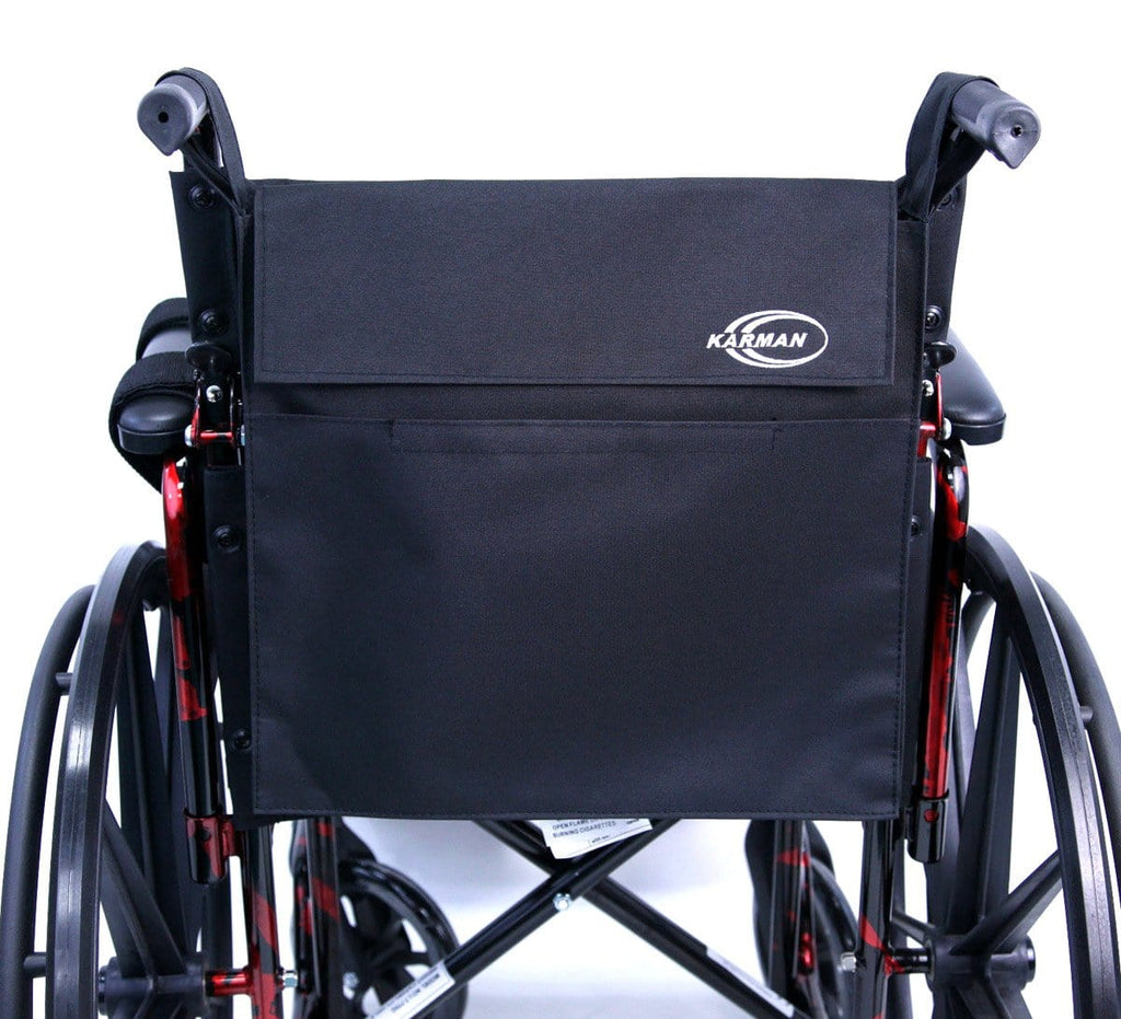 Karman Universal Backrest Large Pouch - sold by Dansons Medical - Wheelchair Accessories manufactured by Karman Healthcare