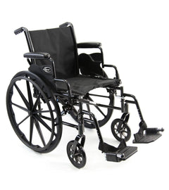 Karman Lightweight Deluxe Wheelchair (LT-700) - sold by Dansons Medical - Folding Wheelchairs manufactured by Karman Healthcare