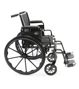 Karman Lightweight Deluxe Wheelchair (LT-700) - sold by Dansons Medical - Folding Wheelchairs manufactured by Karman Healthcare