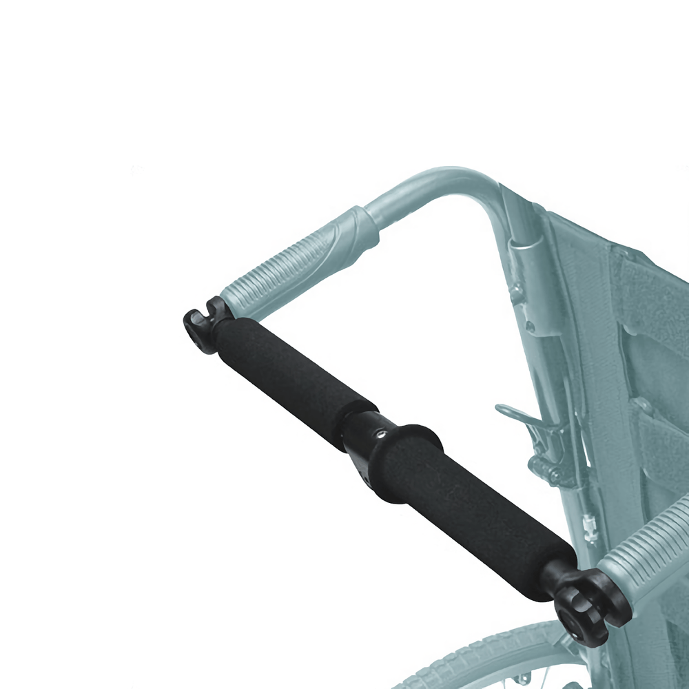 Karman Foldable Push Bar for Ergo Wheelchairs - sold by Dansons Medical - Wheelchair Accessories manufactured by Karman Healthcare