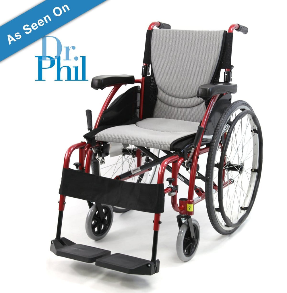 Karman S-Ergo 115 Lightweight Ergonomic Wheelchair - sold by Dansons Medical - Ergonomic Wheelchairs manufactured by Karman Healthcare