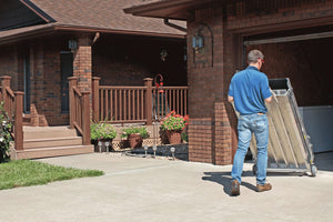 PVI Wheel-a-Bout Ramp - sold by Dansons Medical - Portable Ramps manufactured by PVI